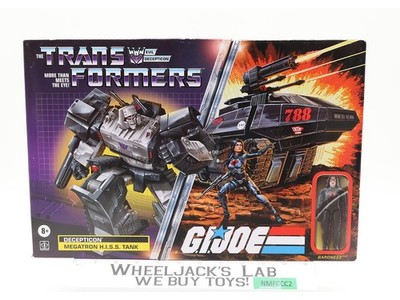 Megatron H.I.S.S. Tank Transformers GI Joe 2022 Hasbro Action Figures NEW SEALED