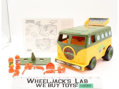Party Wagon 100% Complete Teenage Mutant Ninja Turtles TMNT 1989 Playmates