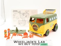 Party Wagon 100% Complete Teenage Mutant Ninja Turtles TMNT 1989 Playmates