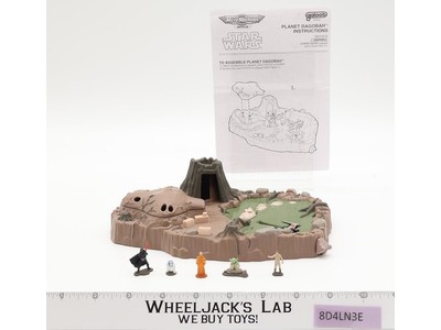 Planet Dagobah 100% Complete Star Wars Micro Machines 1999 Galoob Playset