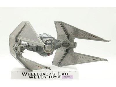 Imperial Tie Interceptor 100% Complete Star Wars ROTJ 1983 Kenner Vehicle