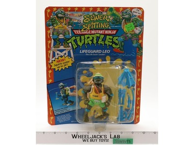 Lifeguard Leo Teenage Mutant Ninja Turtles Spitting Playmates Figure NEW SEALED
