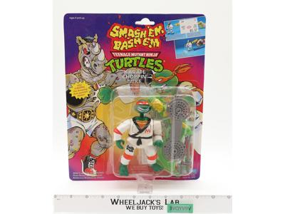 Karate Choppin' Mike Smash 'Em TMNT 1992 Playmates Action Figure NEW SEALED