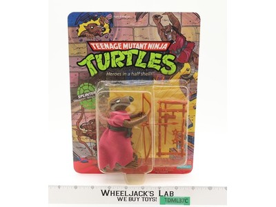 Splinter 10-Back Teenage Mutant Ninja Turtles TMNT 1988 Playmates NEW SEALED