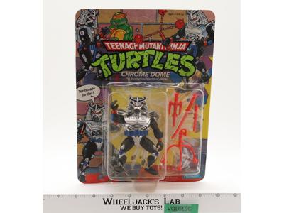 Chrome Dome Teenage Mutant Ninja Turtles TMNT 1991 Playmates Figure NEW SEALED