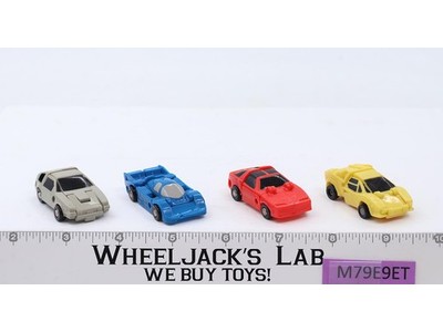 Race Car Patrol Micromaster 100% Complete Vintage 1989 G1 Transformers