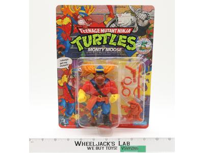 Monty Moose Teenage Mutant Ninja Turtles TMNT 1992 Playmates Figure NEW SEALED