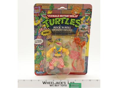 Rock n Roll Mondo Gecko Teenage Mutant Ninja Turtles TMNT Playmates NEW SEALED