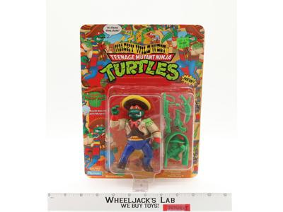 Bandito Bashin' Mike Wacky Wild West TMNT 1992 Playmates Figure NEW SEALED