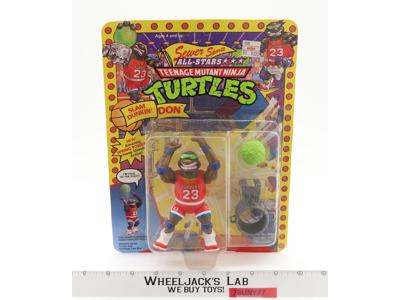Slam Dunkin' Don Teenage Mutant Ninja Turtles TMNT 1991 Playmates NEW SEALED