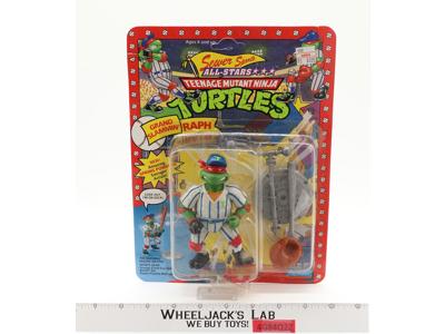 Grand Slammin' Raph Teenage Mutant Ninja Turtles TMNT 1991 Playmates NEW SEALED