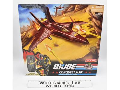 Python Patrol Conquest X-30 viper NEW MISB GI Joe 2008 TARGET 25th Anniversary
