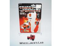 Swerve WITH CARDBACK Vintage Hasbro 1986 G1 Transformers Action Figure