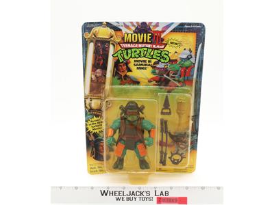 Samurai Mike Movie III Teenage Mutant Ninja Turtles TMNT 1992 Playmates NEW MOSC
