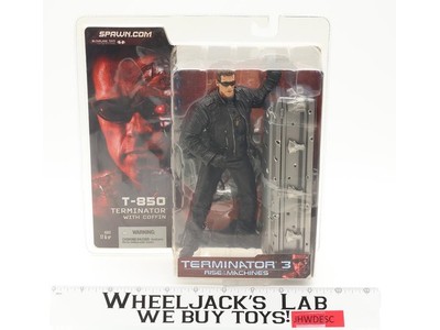 T-850 W/ Coffin Terminator 3 Rise of the Machines 2003 McFarlane NEW SEALED