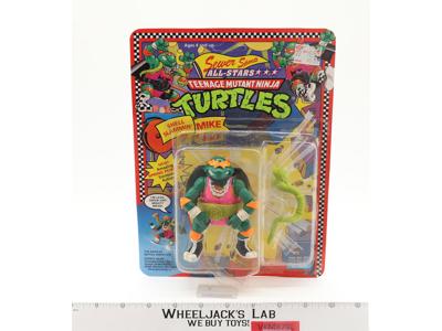 Shell Slammin' Mike Teenage Mutant Ninja Turtles Sewer Sports TMNT Playmates NEW