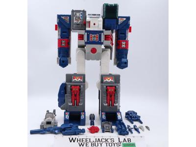 Fortress Maximus Headmaster 100% Complete NEAR MINT 1987 Vintage G1 Transformers