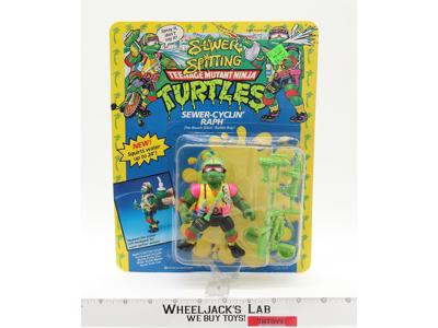 Sewer Cyclin' Raph Teenage Mutant Ninja Turtles TMNT 1992 Playmates NEW SEALED