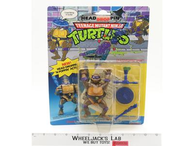 Head Droppin' Don Teenage Mutant Ninja Turtle TMNT 1991 Playmates NEW SEALED