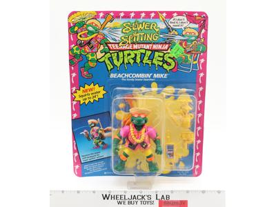 Beachcombin' Mike Teenage Mutant Ninja Turtles TMNT 1992 Playmates NEW SEALED
