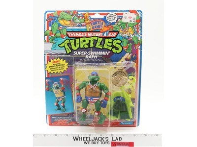 Super-Swimmin' Raph Teenage Mutant Ninja Turtles TMNT 1992 Playmates NEW SEALED