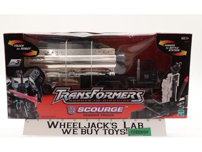 Scourge Tanker Truck Transformers Robots In Disguise RID 2001 Hasbro NEW MIB