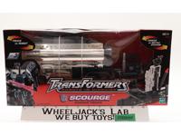 Scourge Tanker Truck Transformers Robots In Disguise RID 2001 Hasbro NEW MIB