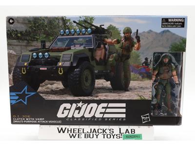 Clutch W/ Vamp G.I. Joe Classified Series 2021 Hasbro Action Figure NEW MIB