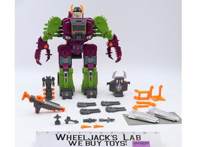 Scorponok 100% Complete Vintage 1987 G1 Transformers Hasbro Action Figure
