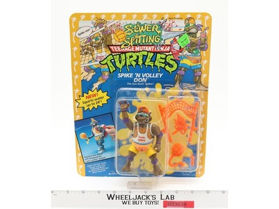 Spike 'n Volley Don Sewer Spitting TMNT 1992 Playmates Action Figure NEW SEALED
