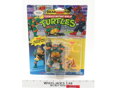Head Droppin' Mike Teenage Mutant Ninja Turtles 1991 TMNT Playmate Unpunched New