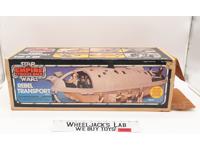 Rebel Transport Vehicle 100% Complete W/ Box Star Wars ESB 1982 Kenner Vehicle