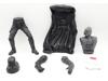 Darth Vader Complete Star Wars 1992 Screamin' 1/4 Scale Model Figure Kit NEW MIB