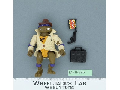 Undercover Donatello Teenage Mutant Ninja Turtles TMNT 1990 Playmates Figure