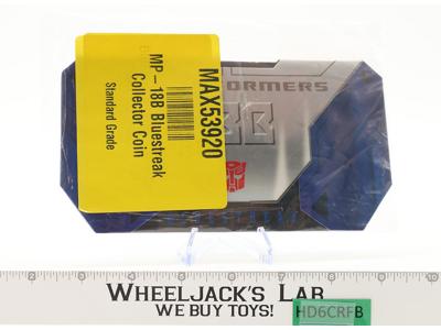 MP-18B Bluestreak Collector Coin Transformers Masterpiece AUTHENTIC Takara