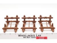 Set of 3 Ewok Assault Catapults Star Wars ROTJ 1984 Kenner Vintage Vehicle