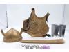 Viking Hat Chest Armor Wrist Braces & Sheath HG Toys Vintage Role Play Costume