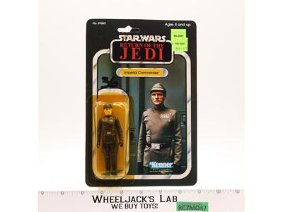 Imperial Commander 65 Back-B Star Wars ROTJ 1983 Kenner Figure NEW MOSC SEALED