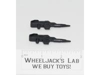 Predaking Tantrum Guns Lasers Pair 1986 Vintage G1 Transformers Action Figure