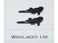 Predaking Rampage 2x Guns Lasers 1986 Vintage G1 Transformers Action Figure