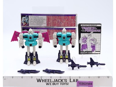 Pounce & Wingspan 100% Complete Vintage 1987 G1 Transformers Action Figure