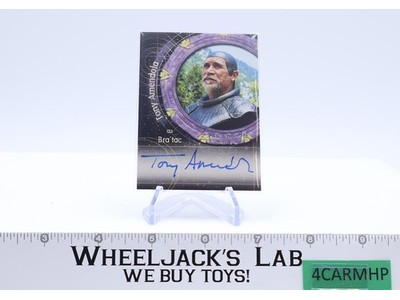 Tony Amendola as Bra'Tac SIGNED Stargate SG-1 Rittenhouse Trading Card