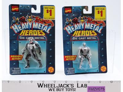 Venom & Spider-Man Marvel Comics Heavy Metal Heroes 1997 Toy Biz NEW Sealed