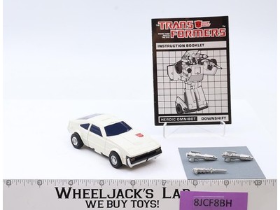 Downshift 100% Complete 1985 G1 Transformers Toyota Celica Supra Action Figure