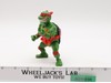 Storage Shell Raphael W/Cardback 100% Complete TMNT 1991 Playmates Figure