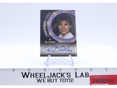 Teryl Rothery as Dr. Fraiser SIGNED Stargate SG-1 Rittenhouse Trading Card