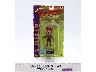 The Wolf Man Universal Monsters Wrestlers 2000 Sideshow Figure NEW SEALED