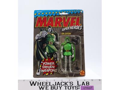 Dr. Doom Marvel Super Heroes 1990 Toy Biz Action Figure NEW MOSC SEALED