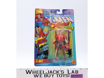 Kane The Uncanny X-Men X-Force 1992 Toy Biz Figure TRADING CARD NEW MOSC SEALED