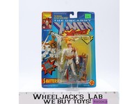Shatterstar Dual Sword Action X-Men The Uncanny TRADING CARD Toy Biz NEW SEALED